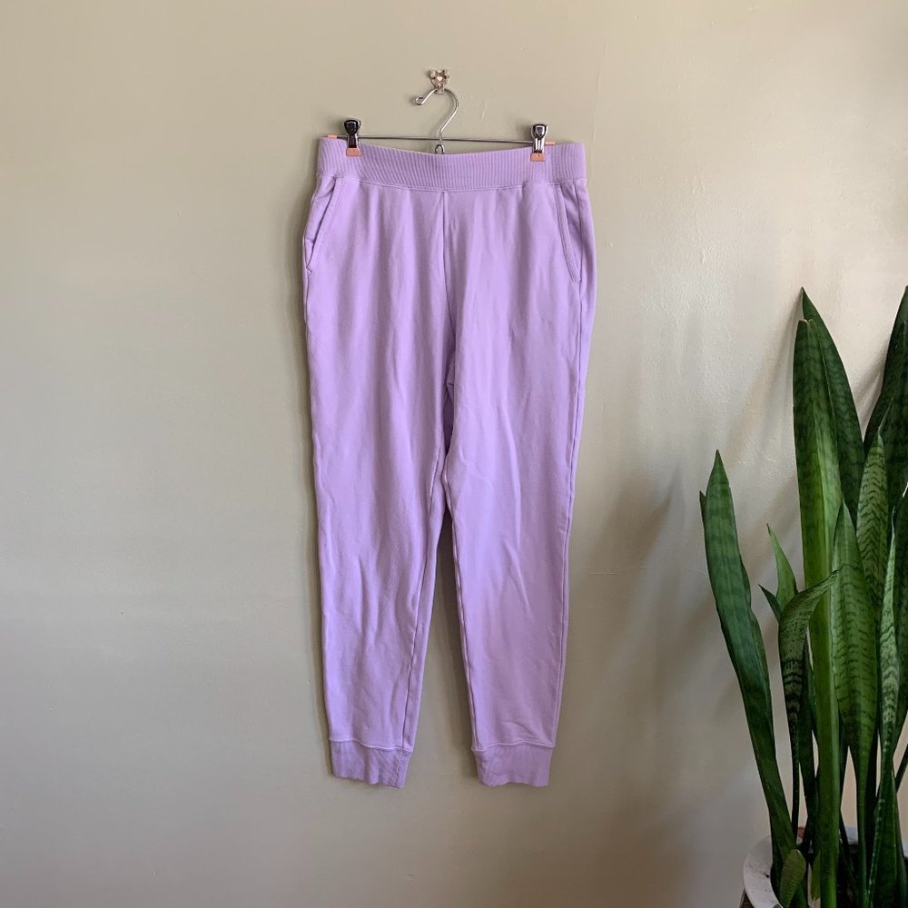 NWT Lilac Uniqlo Sweatsuit — M pants, L top